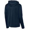 Sport-Tek Men's Navy/ White Sport-Wick Fleece United Pullover Hoodie