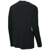 Sport-Tek Men's Black/White Club 1/4-Zip Pullover