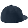 Sport-Tek White/True Navy/True Navy Pro-Cut Stretch-Tek Cap
