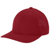 Sport-Tek Deep Red Pro-Cut Adjustable Cap