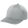 Sport-Tek Silver Impact Mesh Stretch-Tek Adjustable Cap