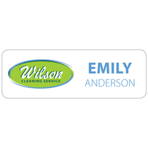 Beacon White St. Paul Standard Name Badge - 1