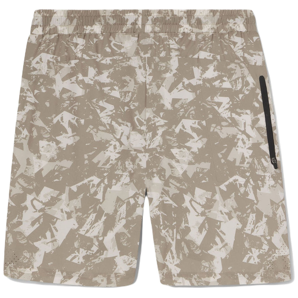 UNRL Men's Desert Shatter Camo Stride Short [7.5"]