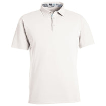 Swannies Men's White Heather James H Polo