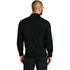 Port Authority Men's Deep Black Easy Care Full-Zip Sweater