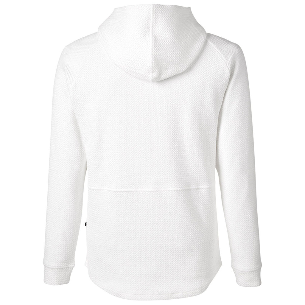 Swannies Golf Unisex White/Black Camden Hooded Pullover