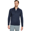 Swannies Golf Men's Navy Lukas Lightweight Quarter-Zip