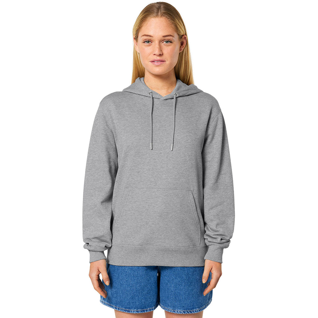 Stanley/Stella Unisex Heather Grey Cruiser 2.0 Hooded Sweatshirt