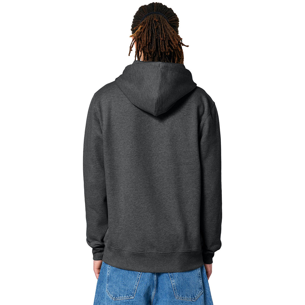 Stanley/Stella Unisex Dark Heather Grey Cultivator 2.0 Full-Zip Hooded Sweatshirt