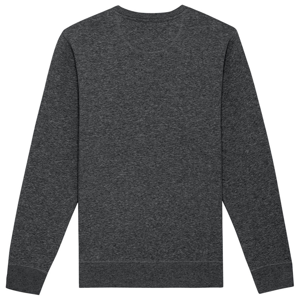Stanley/Stella Unisex Dark Heather Grey Roller Crewneck Sweatshirt
