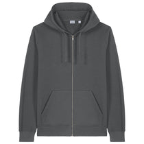 Stanley/Stella Unisex Anthracite Mixer Full-Zip Hooded Sweatshirt