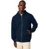 Stanley/Stella Unisex French Navy Mixer Full-Zip Hooded Sweatshirt