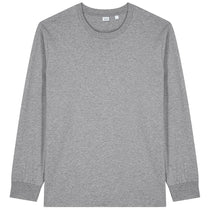 Stanley/Stella Unisex Heather Grey Freestyler Heavyweight Long Sleeve Tee