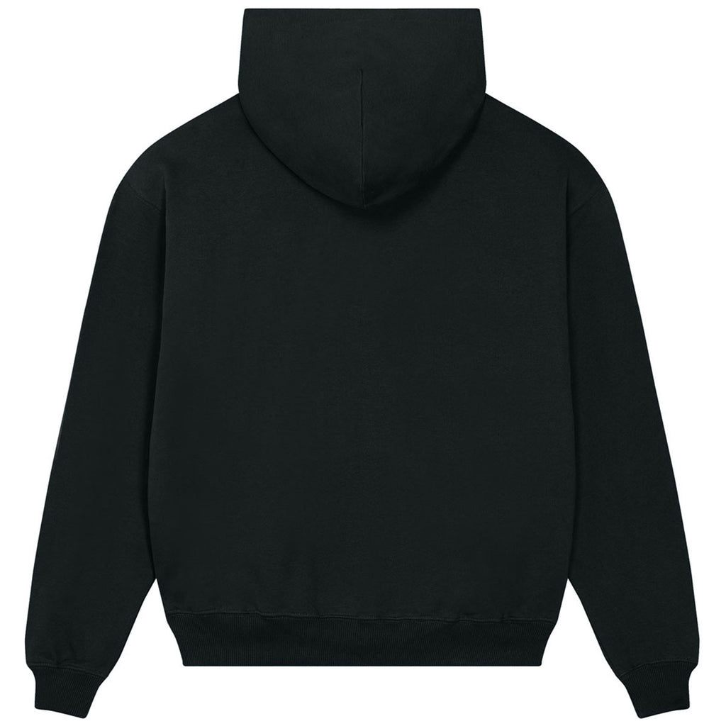 Stanley/Stella Unisex Black Cooper Dry Hooded Sweatshirt