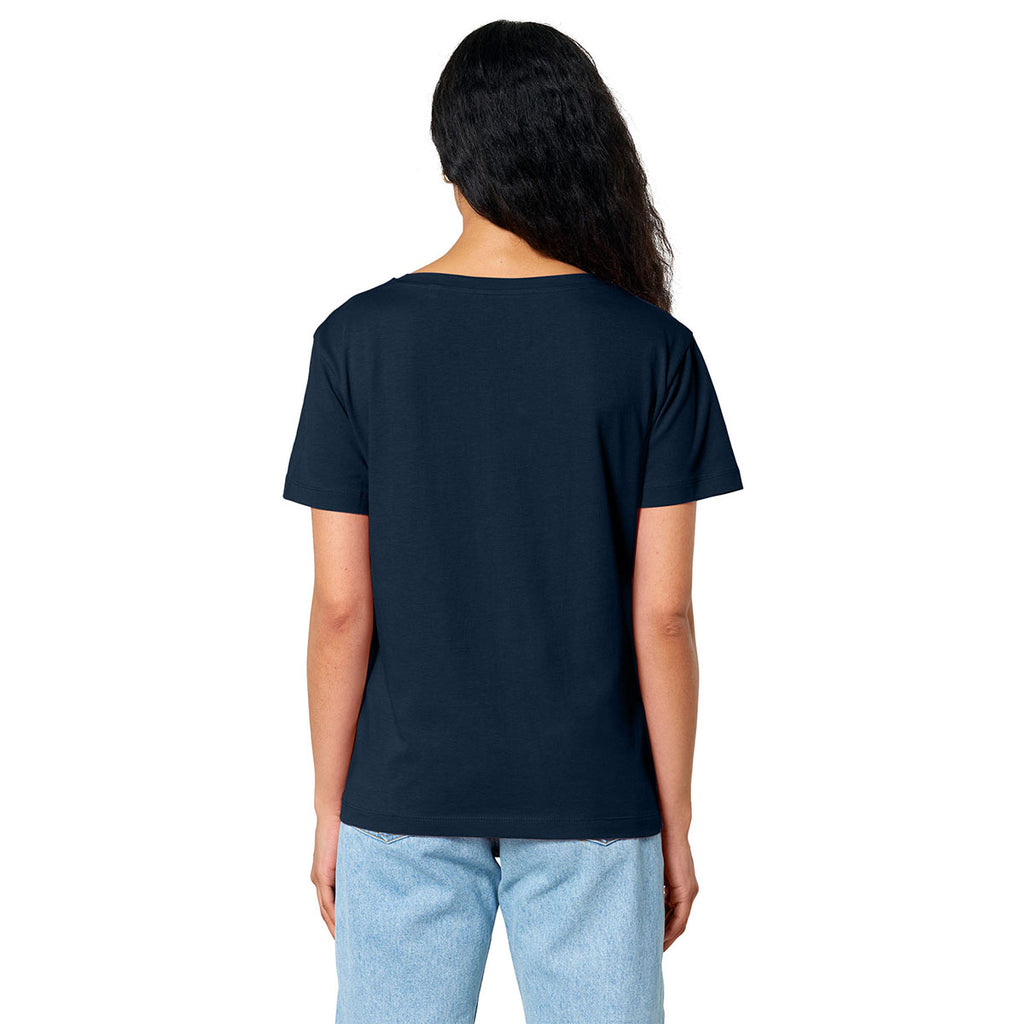 Stanley/Stella Women's French Navy Stella Serena Scoop Neck Tee