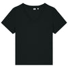 Stanley/Stella Women's Black Stella Isla V-Neck Tee