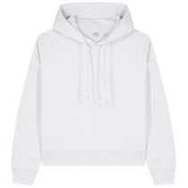 Stanley/Stella Women's White Stella Nora Hooded Sweatshirt
