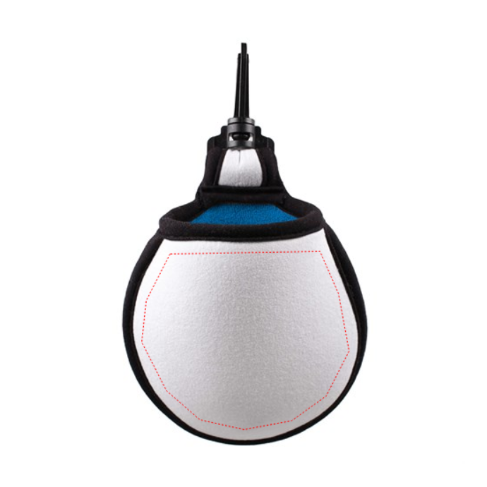 Toddy Black Trim/Navy Plush Gear Featherlite Golf Ball Cleaner