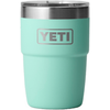 YETI Seafoam Rambler 8 oz Stackable Cup with Durasip Ceramic Lining