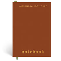 Papier Brown Shine Dotted Notebook