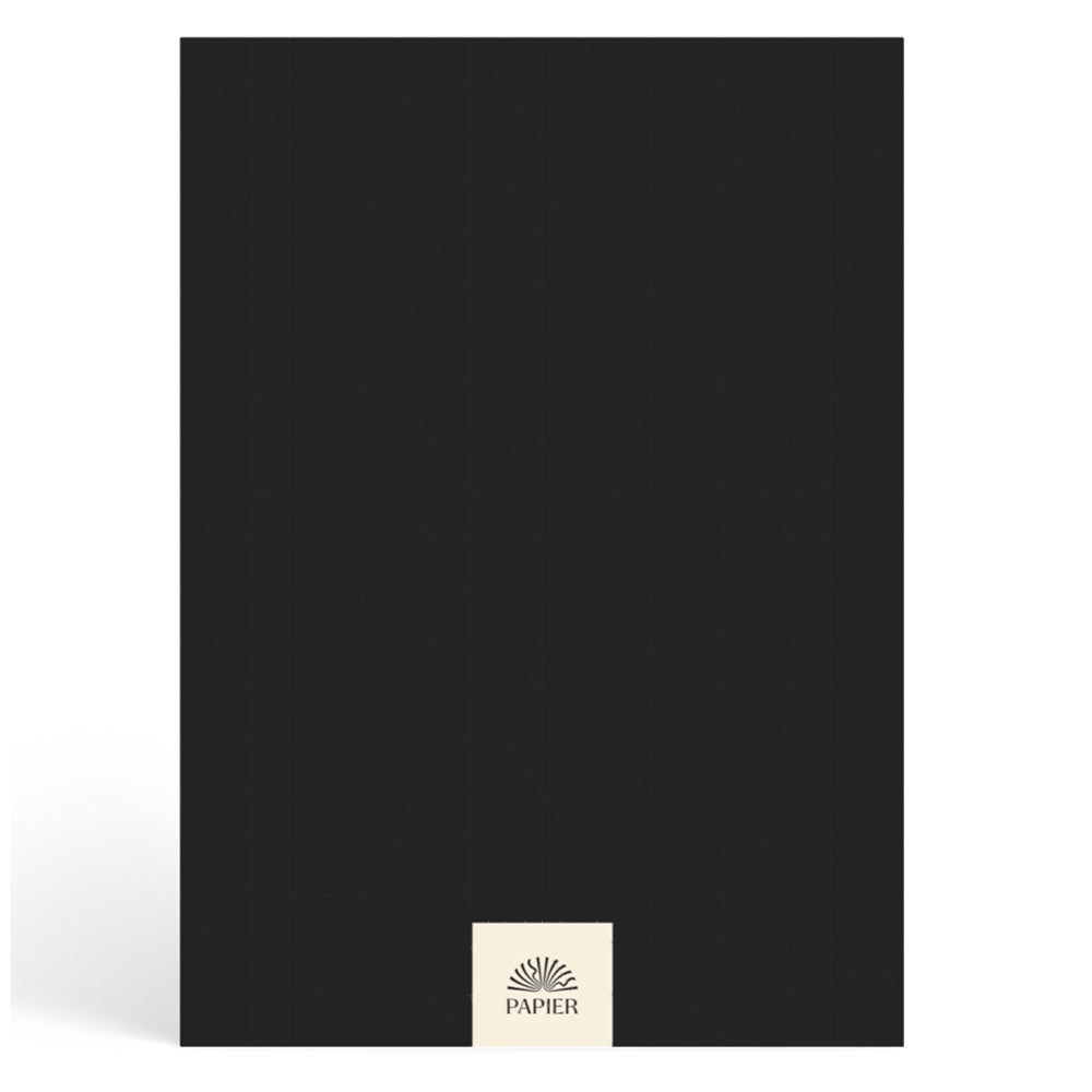 Papier Ink Black Shine Wellness Journal