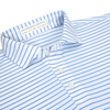 Holderness & Bourne Men's White/Vista Blue/Horizon Blue The Springer Shirt