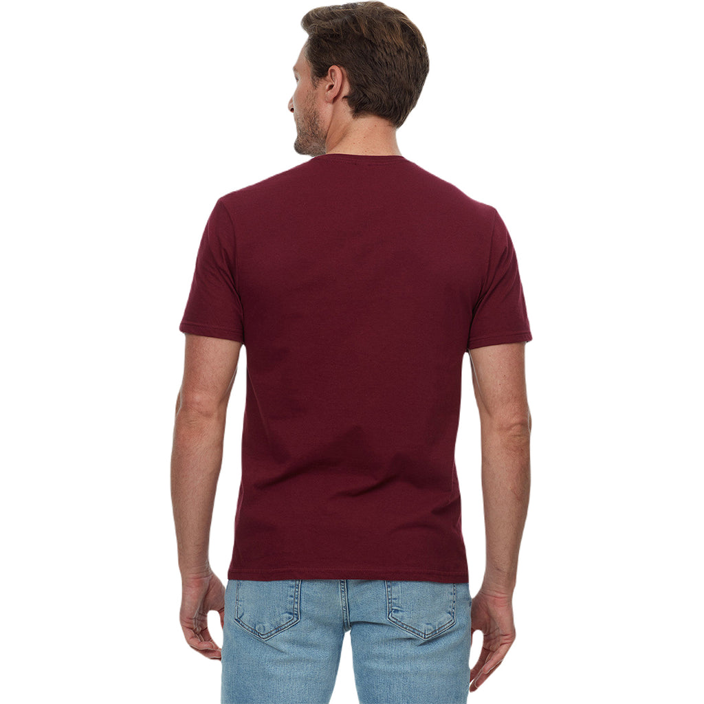 Threadfast Apparel Epic Unisex Maroon T-Shirt