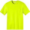 CornerStone Men's Safety Yellow Tall Workwear Pro Short Sleeve Pocket Tee