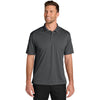 Port Authority Men's Storm Grey Tall Wearever Performance Pique Polo