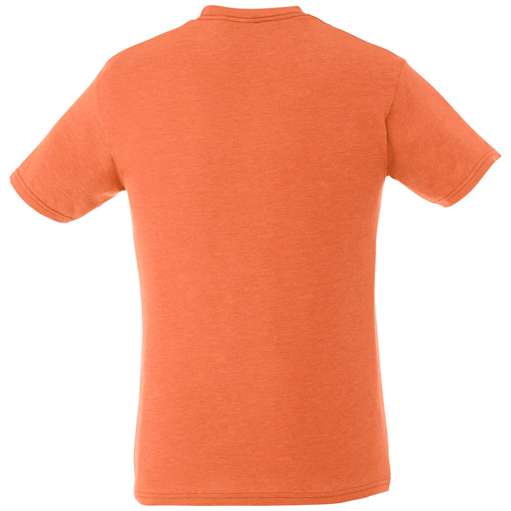 Elevate Men's Orange Heather Bodie Short Sleeve T-Shirt