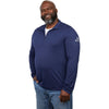 Elevate Men's Vintage Navy Izu Everything Performance Eco Quarter Zip