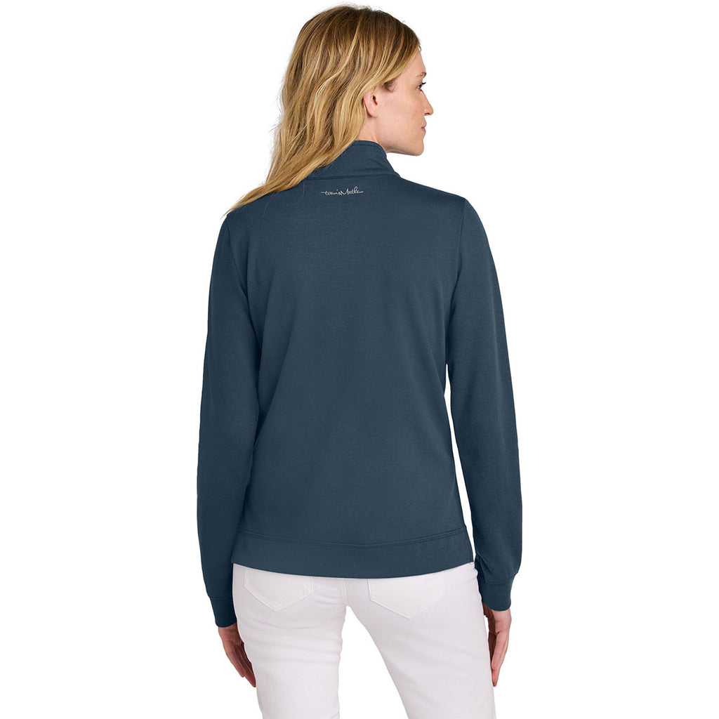 TravisMathew Women's Blue Nights Coveside 1/2-Zip