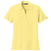 TravisMathew Women's Pale Yellow Glenview Solid Polo