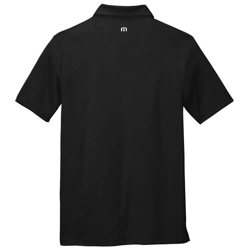 48-Hour TravisMathew Men's Black Coto Performance Polo