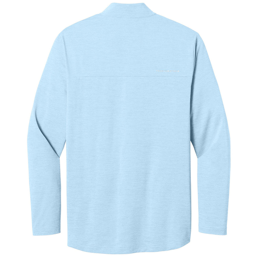 TravisMathew Men's Airy Blue Heather Onward 1/4-Zip