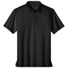 TravisMathew Men's Black Crestview Polo