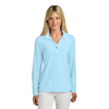 TravisMathew Women's Dream Blue Crestview 1/4-Zip