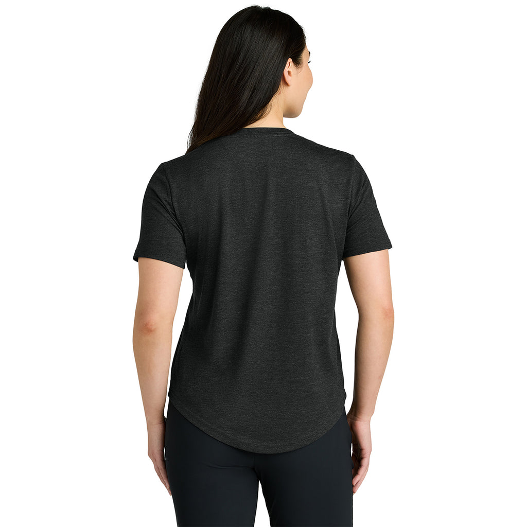 tentree Women's Meteorite Black Heather TreeBlend V-Neck T-Shirt