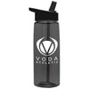 Garyline Transparent Smoke Flair Tritan Bottle with Flip-Straw Lid - 26 oz.