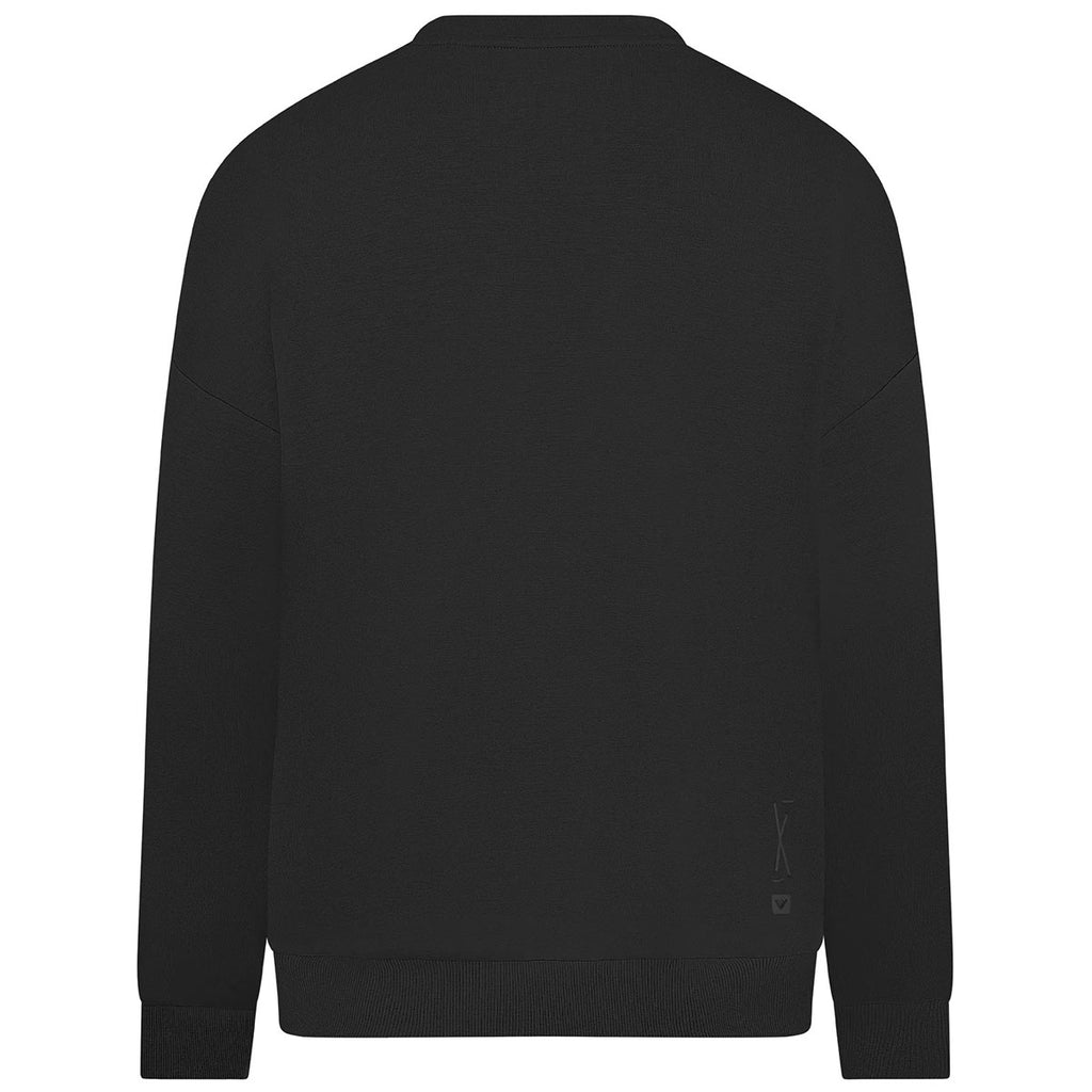 Levelwear Unisex Black Luxe Signature Crew