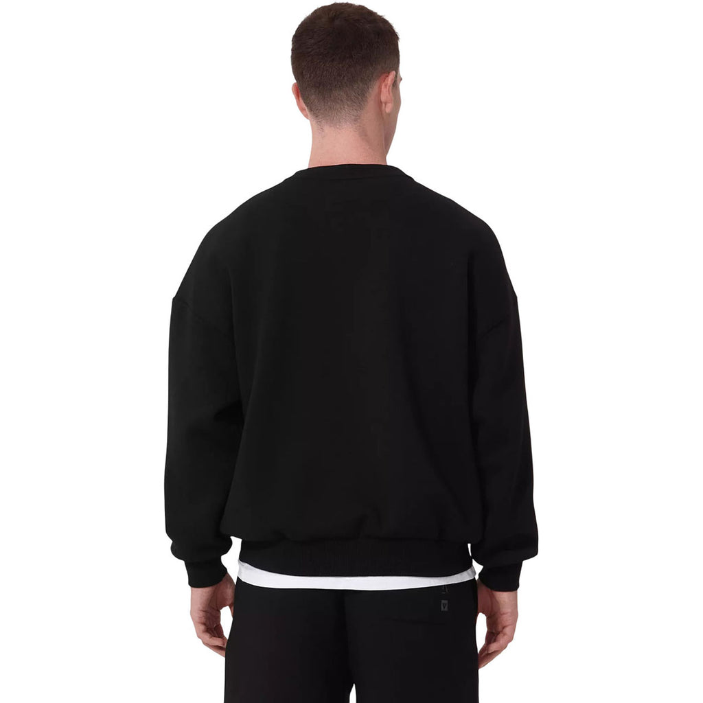 Levelwear Unisex Black Luxe Signature Crew
