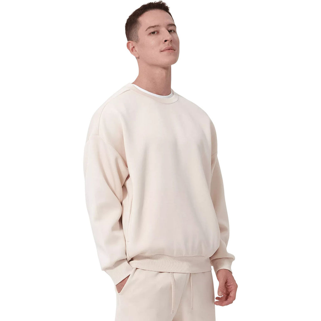 Levelwear Unisex Sand Luxe Signature Crew