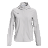 Under Armour Women's Halo Gray Squad 3.0 Warm-Up Full Zip Jacket