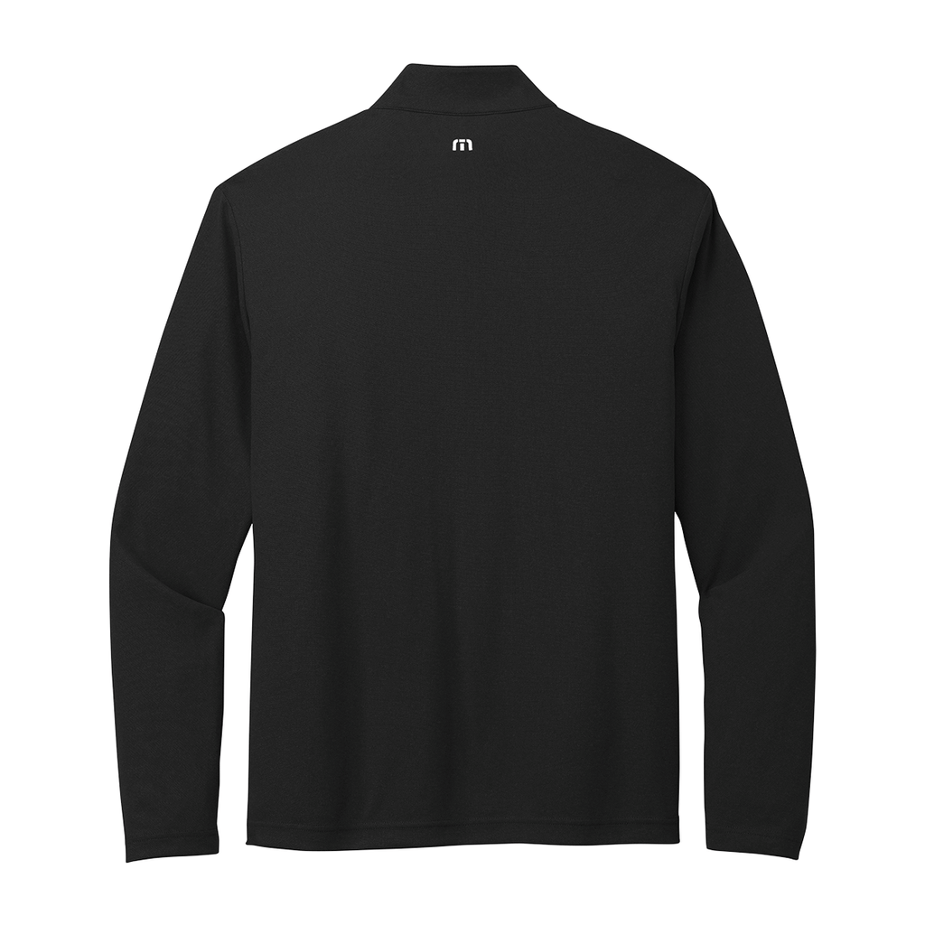 TravisMathew Men's Black Coto Performance 1/4 Zip