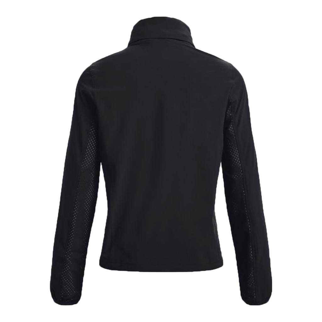 Under Armour Women's Black Squad 3.0 Warm-Up Full Zip Jacket