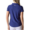 Straight Down Women's Dark Indigo Abbot 2.0 Polo