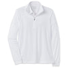 Straight Down Women's White Aero Quarter Zip