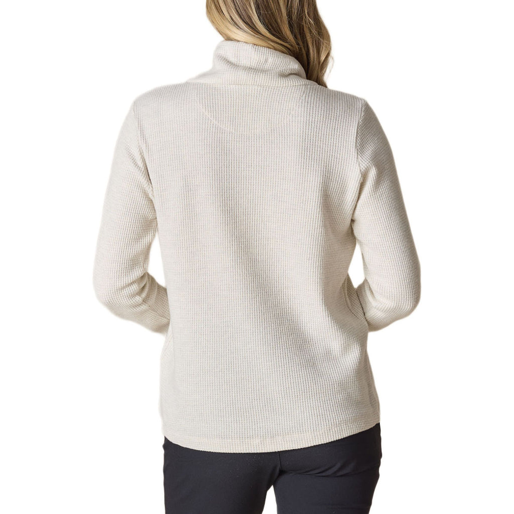 Straight Down Women's Oatmeal Misty Top