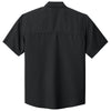 Port Authority Men's Deep Black Short Sleeve UV Dockside Shirt
