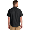 Port Authority Men's Deep Black Short Sleeve UV Dockside Shirt